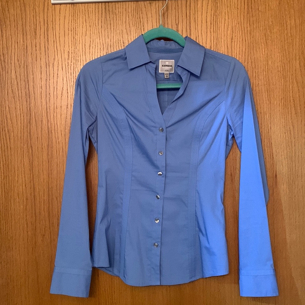 Express button-up dress shirt